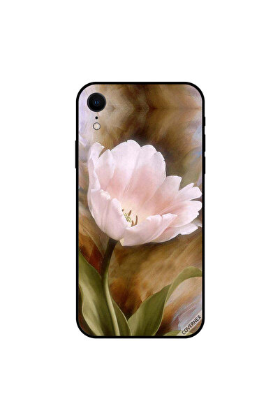 Covernex غطاء حماية iPhone XR بتصميم زهور فنية