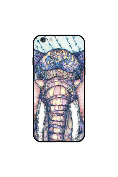 Covernex غطاء حماية لجهاز iPhone 6s Plus بتصميم فيل وقلم رصاص