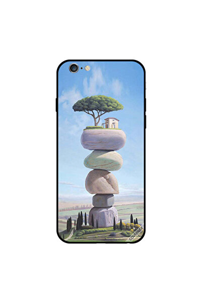Covernex غطاء حماية لجهاز iPhone 6 بتصميم "بيت على الحجارة"