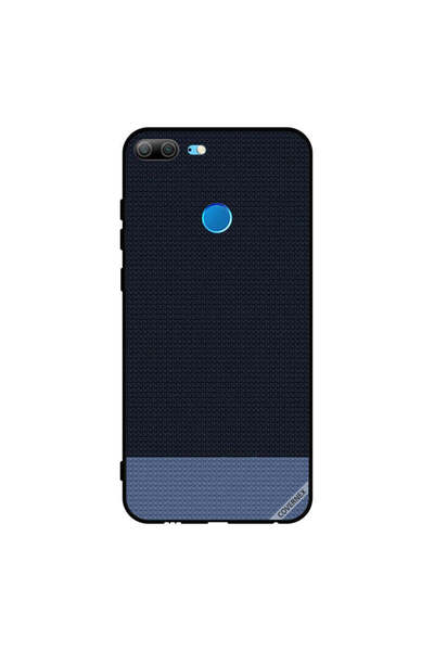 Covernex غطاء حماية لهاتف Honor 9 Lite بنقشة أشكال منقطة باللون الأزرق