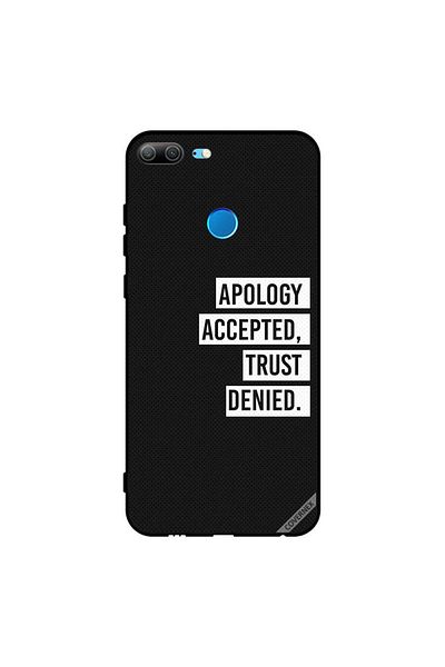 Covernex Protective Case Cover For Honor 9 Lite Apology Accepted Trust Deied