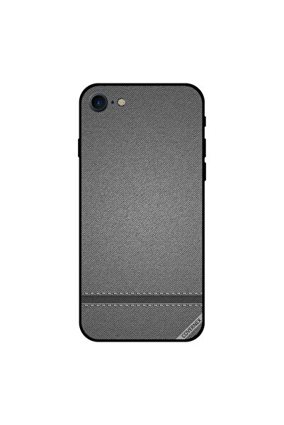 Covernex غطاء حماية لجهاز iPhone 7 بنقشة جلد رمادي