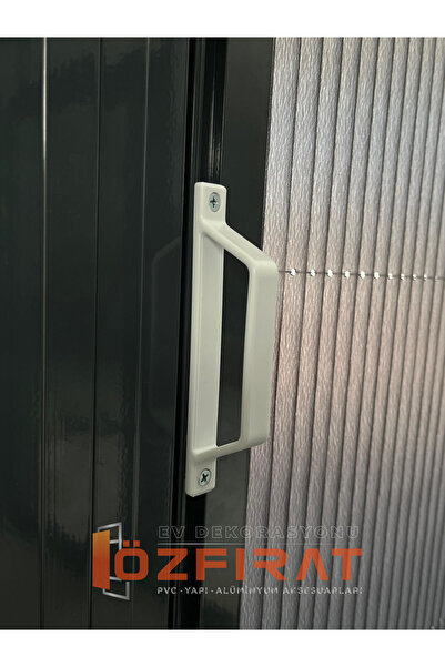 ÖZFIRAT PVC YAPI Pimapen PVC Pencere Kapı Sineklik Kolu Beyaz Plastik D Tutamağı D Kol