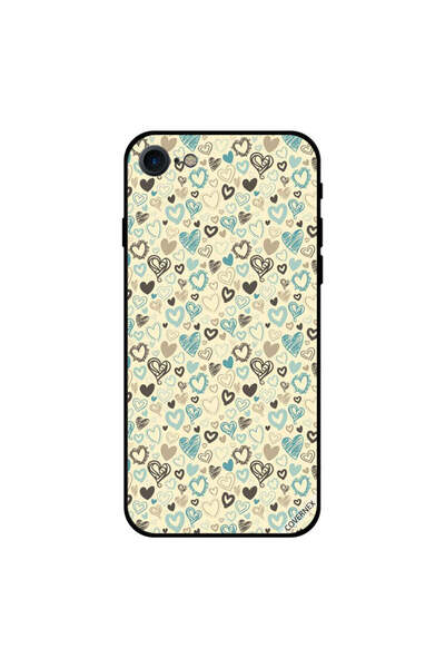 Covernex غطاء حماية لجهاز iPhone 8 بنقشة قلوب صغيرة