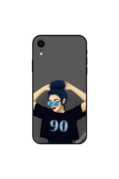 Covernex غطاء حماية iPhone XR بتصميم فتاة أنيقة 90