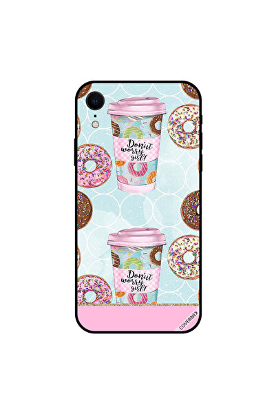 Covernex iPhone XR Case Cover Donut Worry Girl