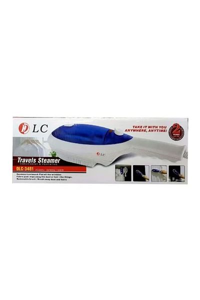 DLC Travel Iron White/Blue