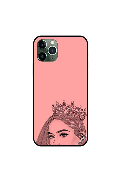 Covernex غطاء حماية لهاتف iPhone 11 Pro بتصميم فتاة الملكة في الأسفل