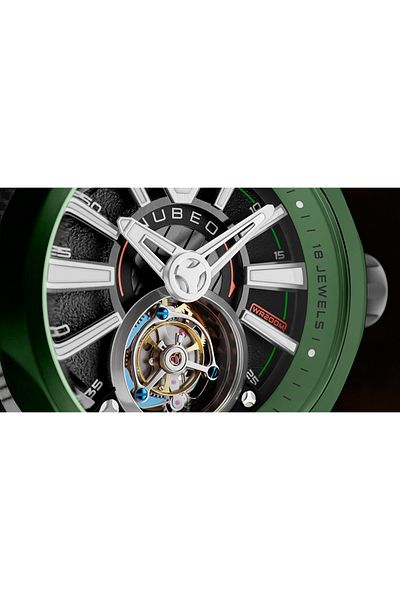 Nubeo Mens Watch Nubeo NB-6075-08, Automatic, 52mm, 10ATM