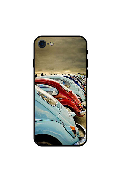 Covernex غطاء حماية لجهاز iPhone 7 برسومات سيارات صغيرة لامعة