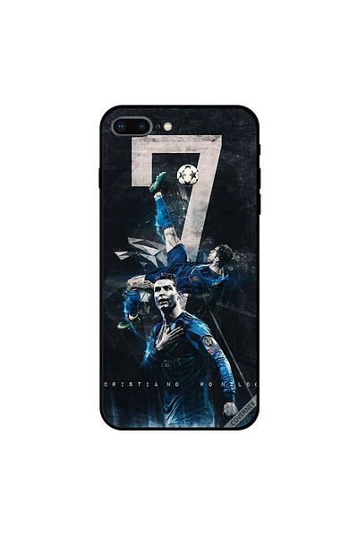 Covernex غطاء حماية لهاتف iPhone 7 Plus بتصميم رونالدو باللون الأزرق