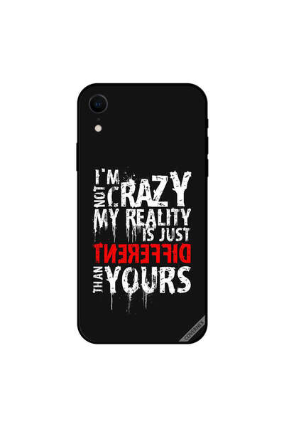 Covernex غطاء حماية لجهاز iPhone XR أنا لست مجنونًا واقعي