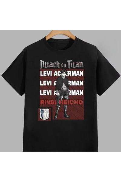 Flood Of Style Μπλουζάκι Unisex με σχέδια Anime Titans Anime