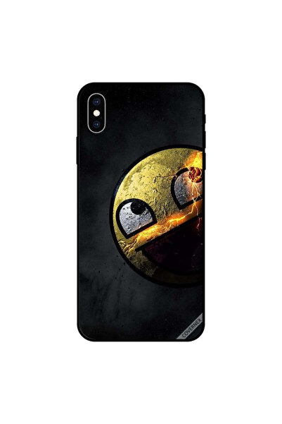 Covernex غطاء حماية لجهاز iPhone XS MAX برسومات الرعد المبتسم