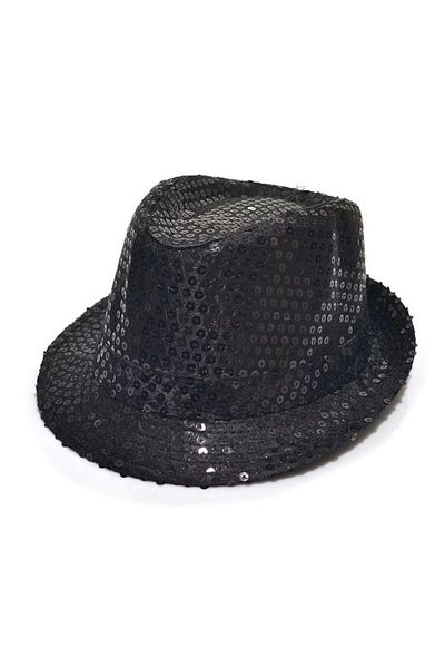 Skygo Sequined Children's Hat Black Color