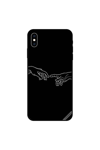 Covernex غطاء حماية iPhone X برسومات لمس الأصابع