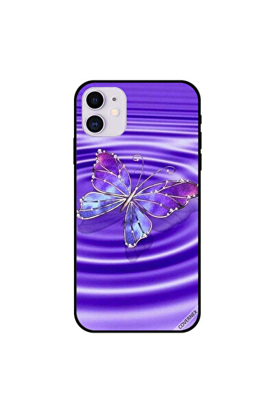 Covernex iPhone 11 Case Cover Blue Purple Butterfly