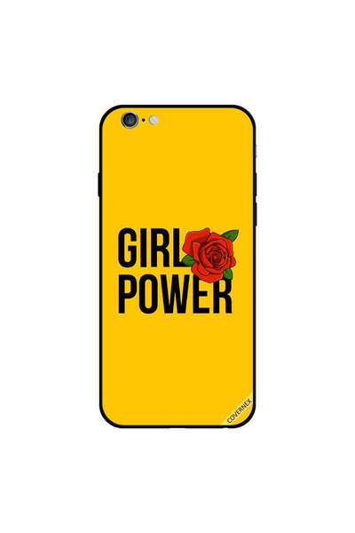 Covernex غطاء حماية لهاتف iPhone 6s Plus بتصميم فتاة صفراء قوية