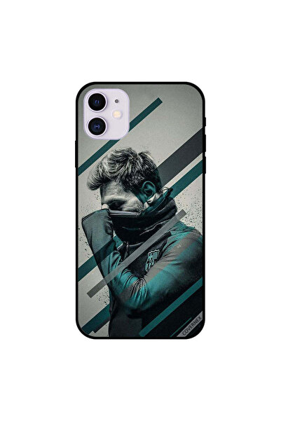 Covernex غطاء حماية لهاتف iPhone 11 بتصميم وجه ميسي المختبئ
