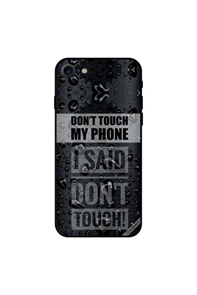 Covernex غطاء حماية لجهاز iPhone 8 مكتوب عليه "لا تلمس هاتفي" قلت "لا تلمس"