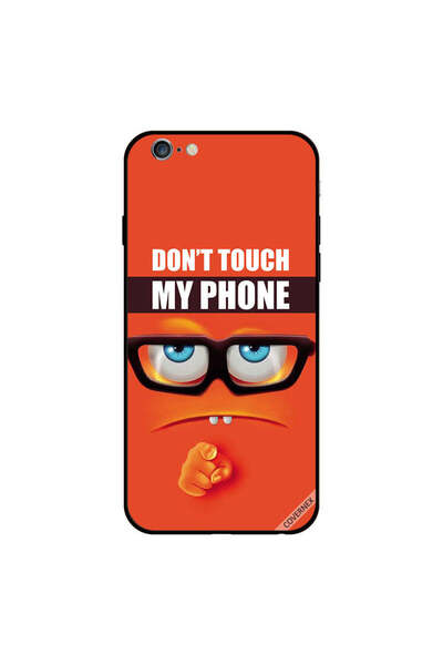 Covernex غطاء حماية لجهاز iPhone 6s مطبوع عليه عبارة "لا تلمس هاتفي"