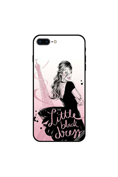 Covernex غطاء حماية لجهاز iPhone 8 Plus بتصميم الفستان الأسود الصغير