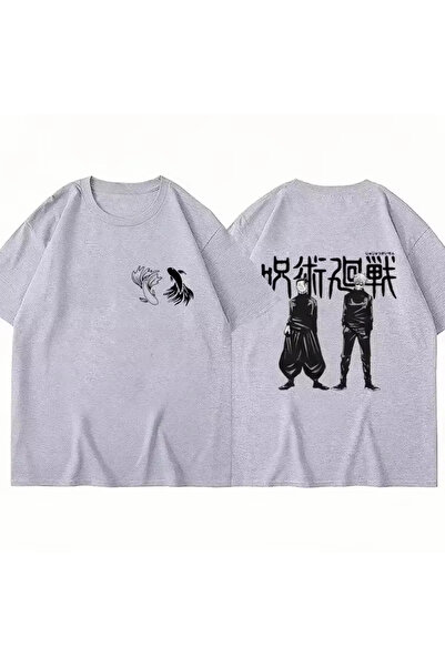 Flood Of Style تي شيرت رجالي منقوش برسومات الرسوم المتحركة للجنسين من Japa Ne...