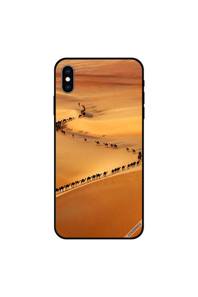 Covernex غطاء حماية لجهاز iPhone XS MAX - جمال تمشي في الصحراء