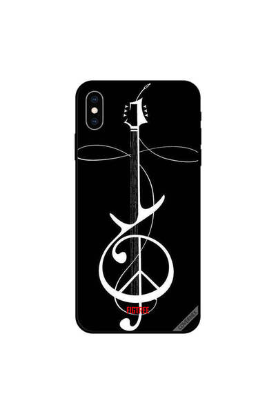 Covernex غطاء حماية لجهاز iPhone XS MAX بتصميم فن الجيتار