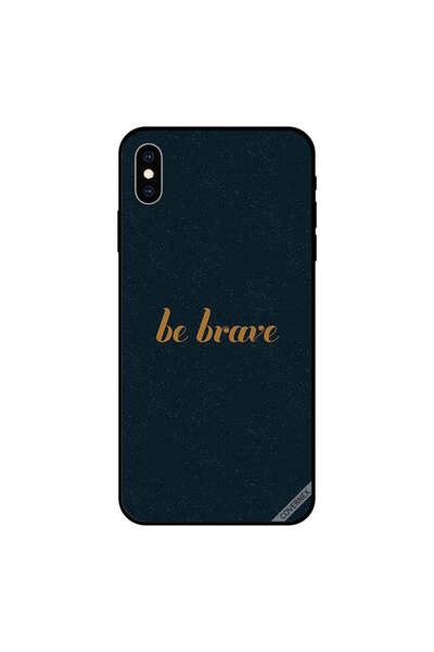 Covernex غطاء حماية لهاتف iPhone XS MAX "كن شجاعًا"