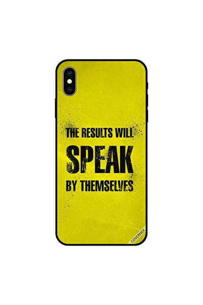 Covernex iPhone XS Case Cover The Results Will Speak By Themselves