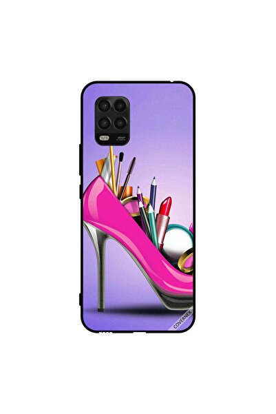 Covernex غطاء حماية لهاتف شاومي مي 10 لايت 5G حذاء مع مكياج