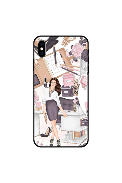 Covernex غطاء حماية لهاتف iPhone X - فتاة المديرة والهوايات