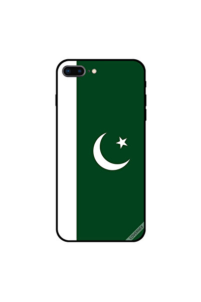 Covernex غطاء حماية لجهاز iPhone 7 Plus علم باكستان أفقي