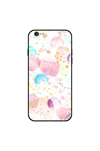 Covernex غطاء حماية iPhone 6s بألوان الطلاء ونقاط ذهبية لامعة