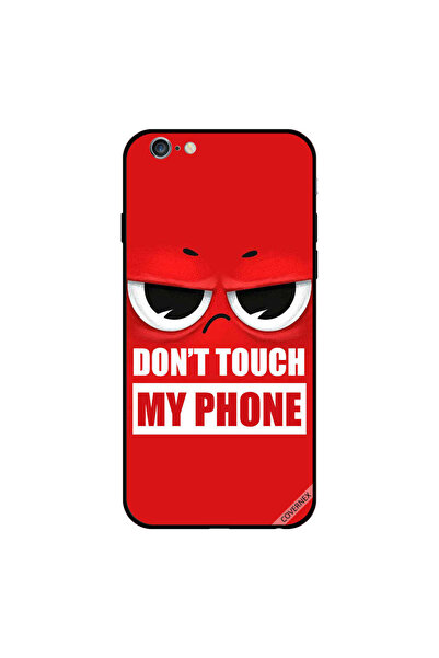 Covernex غطاء حماية لجهاز iPhone 6s Plus مطبوع عليه "لا تلمس هاتفي" باللون ال...