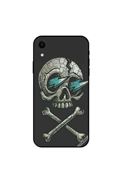 Covernex غطاء حماية iPhone XR بتصميم جمجمة كهربائية