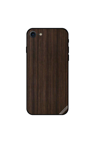 Covernex غطاء حماية لجهاز iPhone 8 بخطوط عمودية ونمط خشبي
