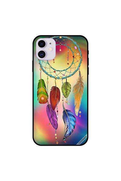 Covernex غطاء حماية لجهاز iPhone 11 بتصميم ماندالا وريش معلق