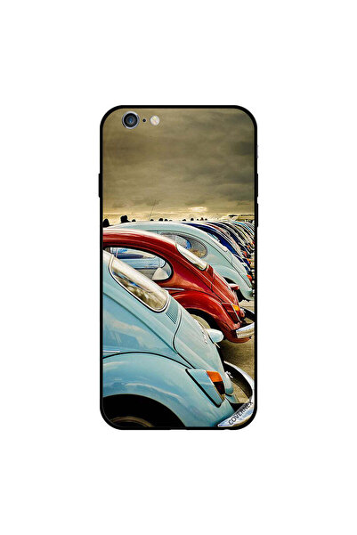 Covernex غطاء حماية لجهاز iPhone 6 Plus برسومات سيارات صغيرة لامعة