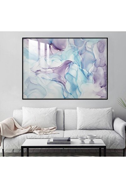 4gdran لوحة جدارية خشبية فاخرة بتصميم الفن التجريدي مع برواز اسود و طبقة من ا...