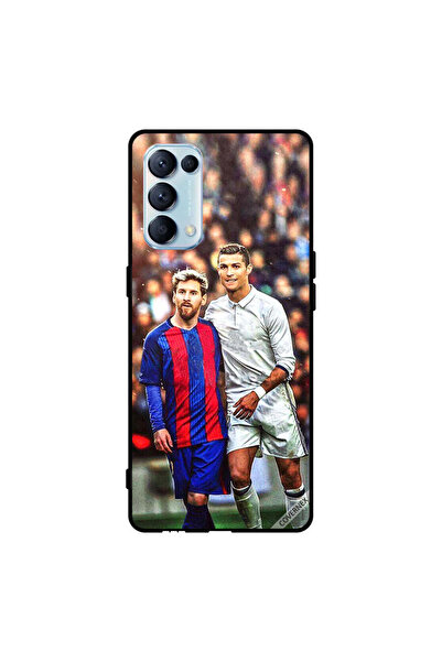 Covernex غطاء حماية لهاتف Oppo Reno5 Pro 5G ميسي ورونالدو