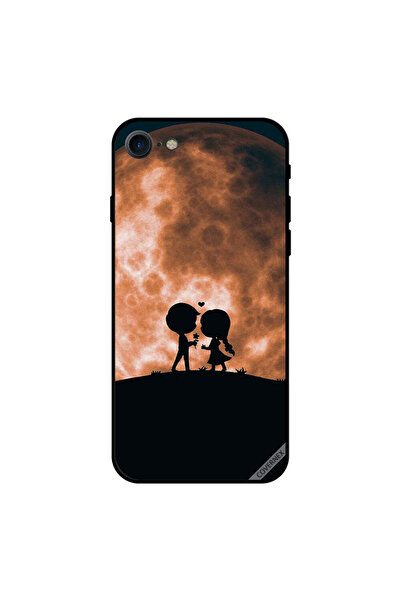 Covernex غطاء حماية لجهاز iPhone 8 بتصميم "الحب تحت القمر"