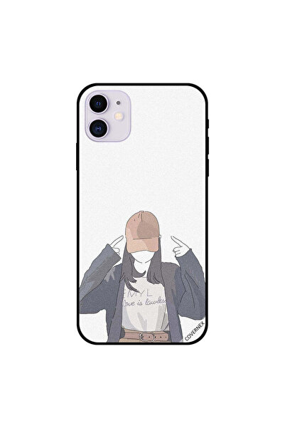 Covernex غطاء حماية لجهاز iPhone 11 مطبوع عليه Love Is Lawless