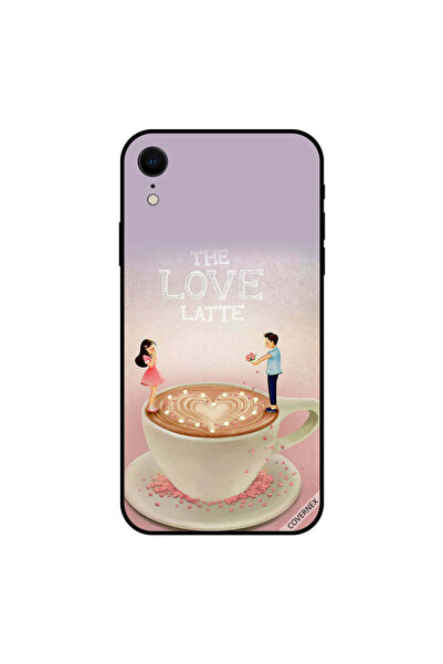 Covernex غطاء حماية iPhone XR بتصميم Love Latte