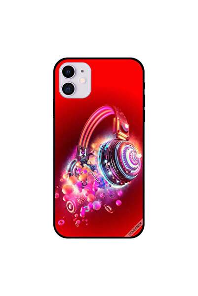 Covernex غطاء حماية لهاتف iPhone 11 بتصميم سماعة رأس ورمي كرات