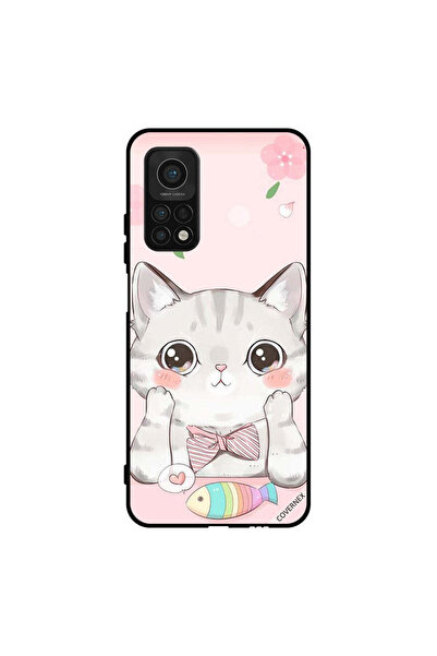 Covernex غطاء حماية لهاتف شاومي مي 10 تي برو 5 جي - سمكة قطة