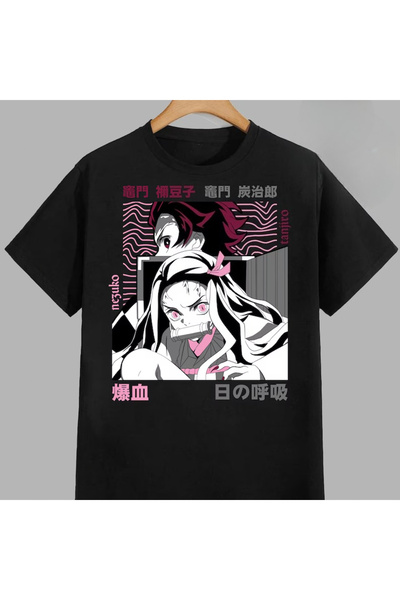 Flood Of Style Tricou unisex cu model anime Demon Slayer