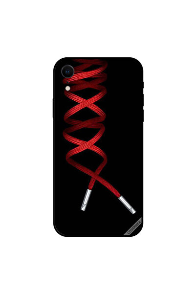 Covernex غطاء حماية iPhone XR بتصميم سلك مربوط بالأحذية