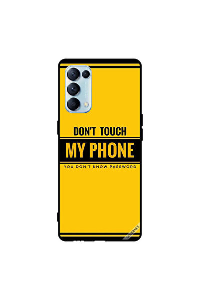 Covernex غطاء حماية لهاتف Oppo Reno5 Pro 5G لا تلمس هاتفي، أنت لا تعرف كلمة ا...